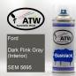 Preview: Ford, Dark Flink Gray (Interior), SEM 5695: 400ml Sprühdose, von ATW Autoteile West.